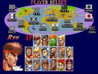 une photo d'Ã©cran de Super Street Fighter 2 sur Nintendo Super Nes